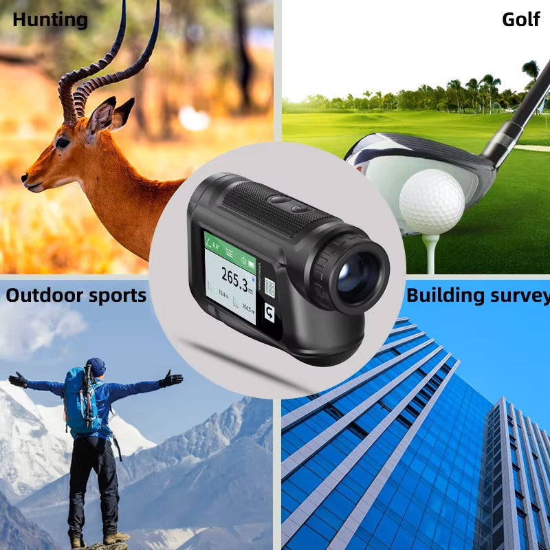 ClearChoice Afstandmeter Golf Pro - RangeFinder - 1000M
