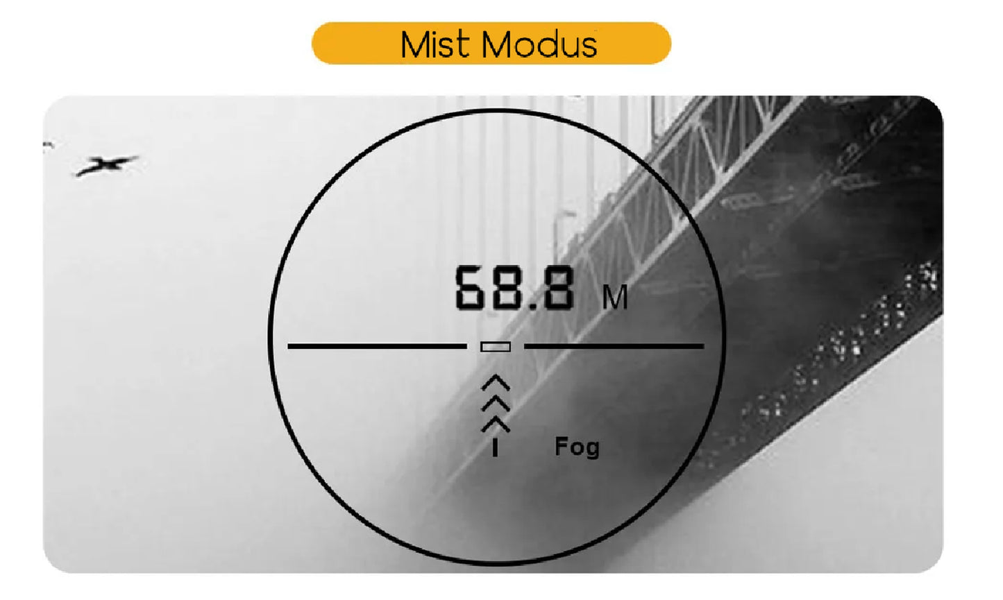 ClearChoice Afstandmeter Golf - RangeFinder - 600/900 M